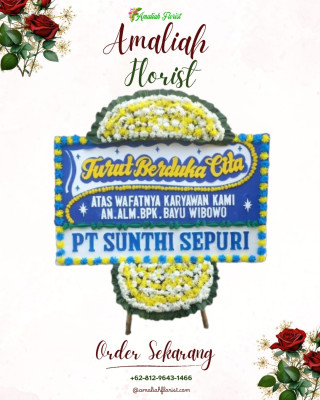 Papan Bunga Duka di Tanjung Balai Kota I