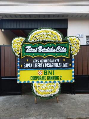 Papan Bunga Duka di Tanjung Balai Kota I