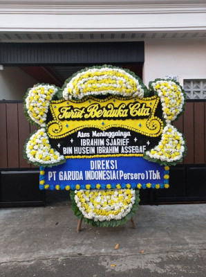 Papan Bunga Duka di Tanjung Balai Kota I