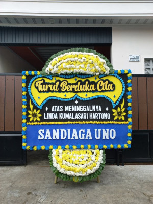 Papan Bunga Duka di Tanjung Balai Kota I
