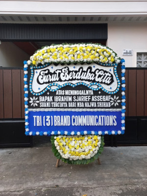 Papan Bunga Duka di Tanjung Balai Kota I